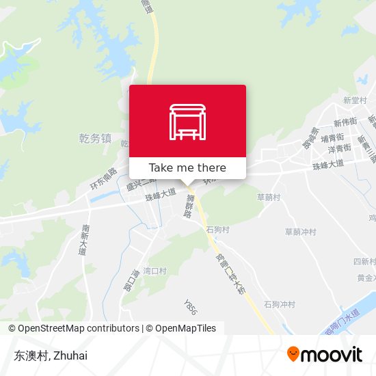 东澳村 map