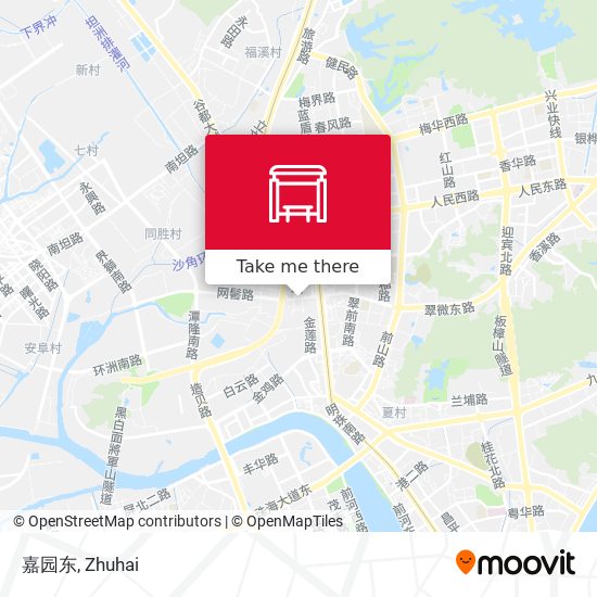 嘉园东 map
