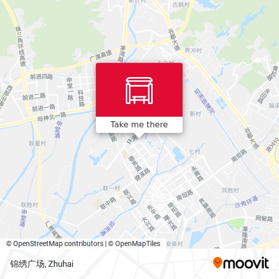 锦绣广场 map