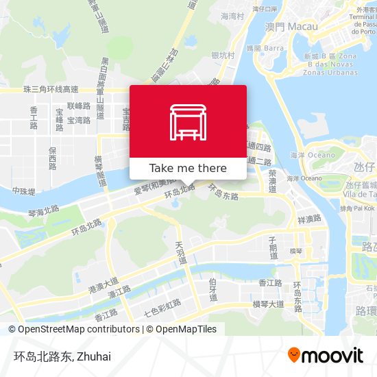环岛北路东 map