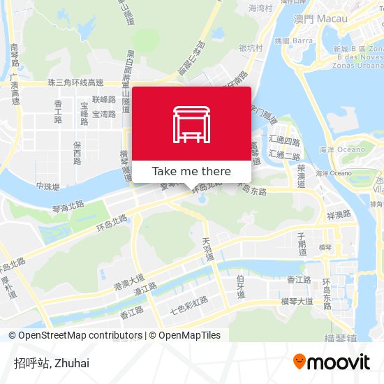 招呼站 map