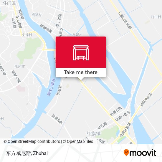 东方威尼斯 map