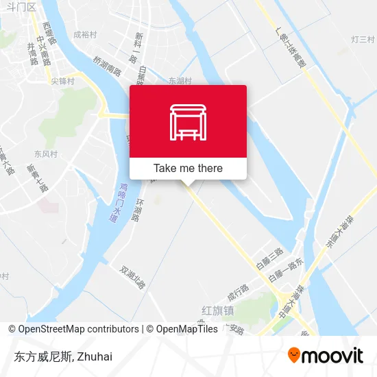 东方威尼斯 map