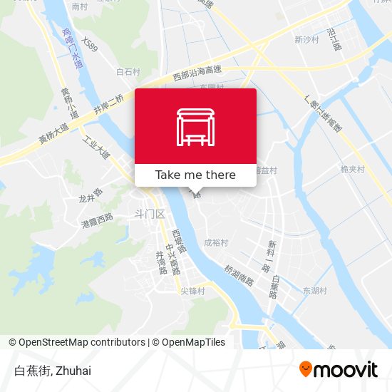 白蕉街 map