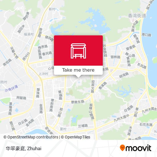 华翠豪庭 map