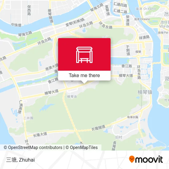 三塘 map