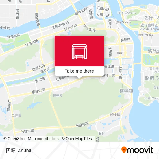 四塘 map