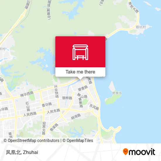 凤凰北 map