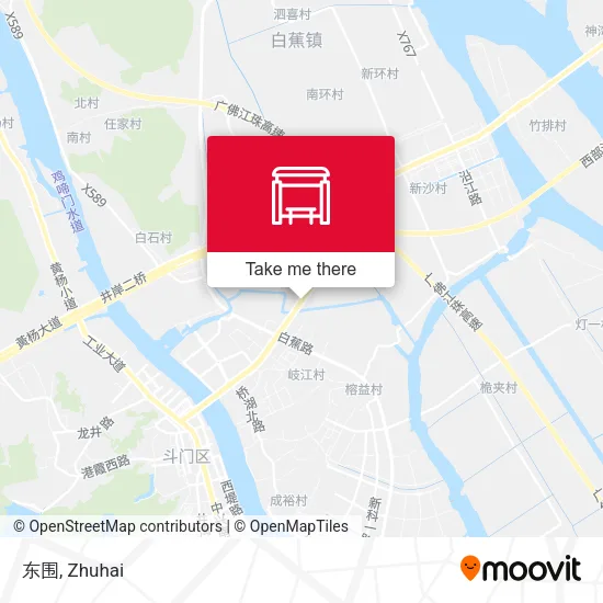 东围 map