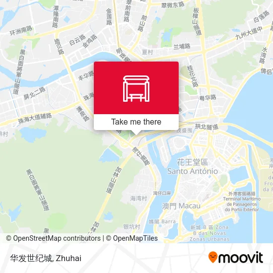 华发世纪城 map
