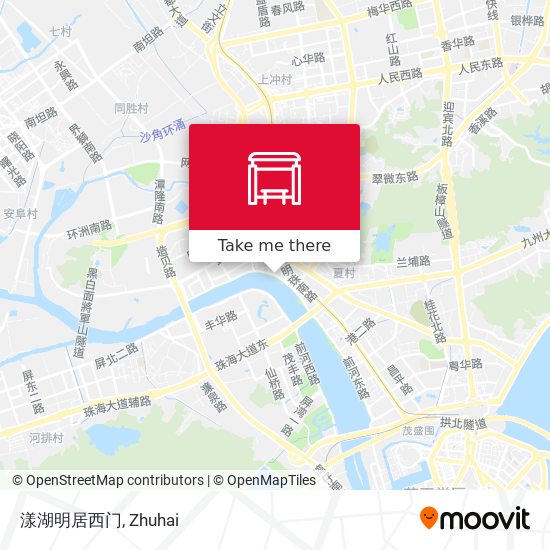 漾湖明居西门 map