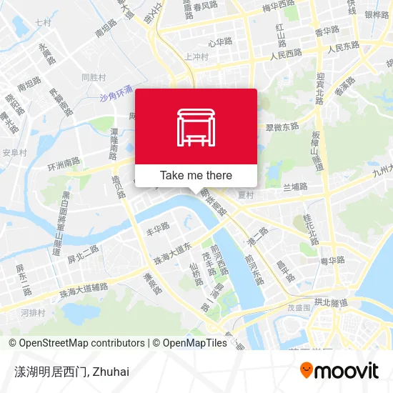 漾湖明居西门 map