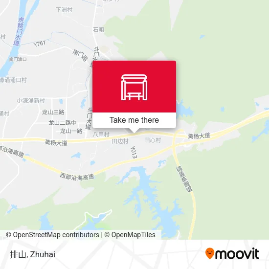 排山 map