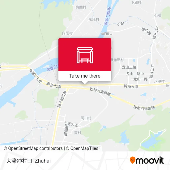 大濠冲村口 map