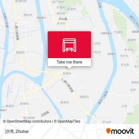 沙湾 map