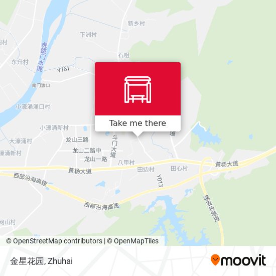 金星花园 map