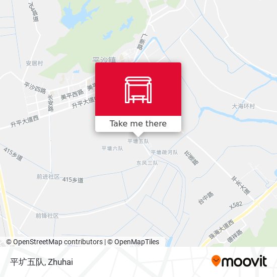 平圹五队 map
