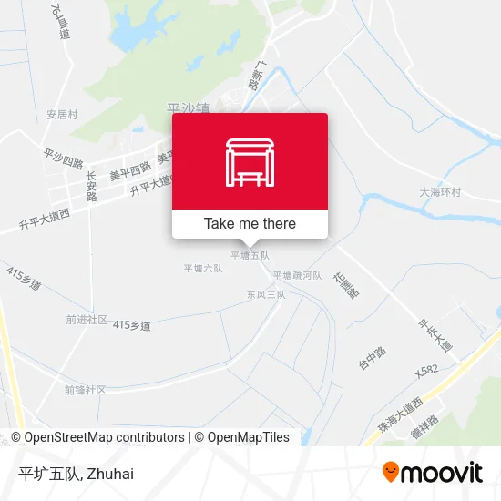 平圹五队 map