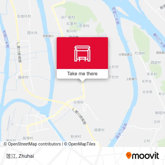 莲江 map