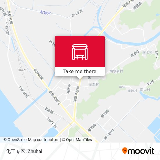 化工专区 map