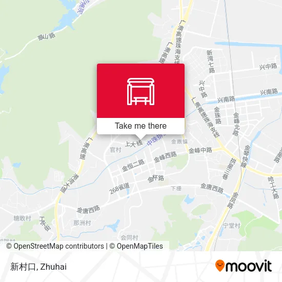 新村口 map