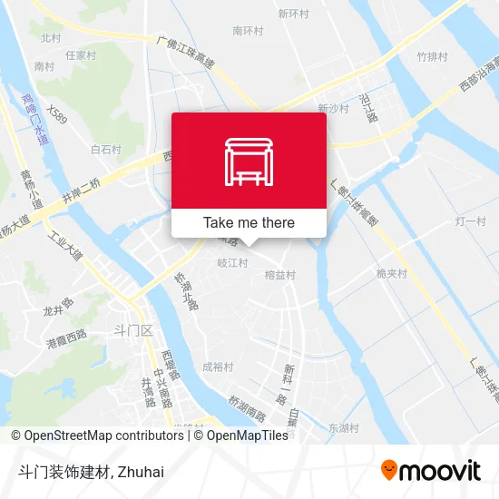 斗门装饰建材 map