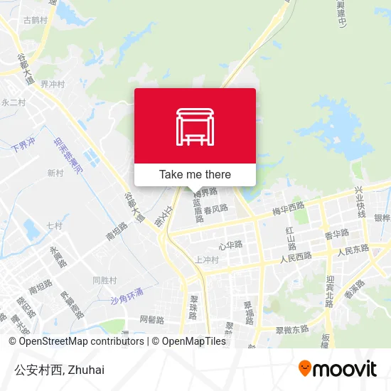 公安村西 map