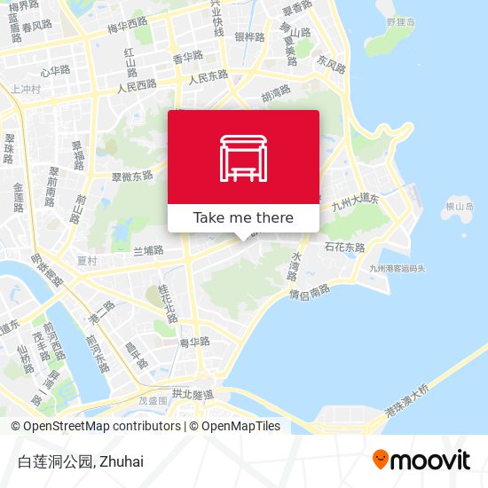 白莲洞公园 map