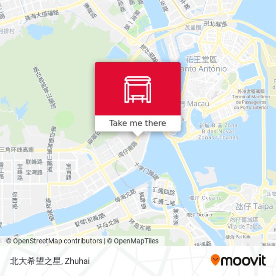 北大希望之星 map