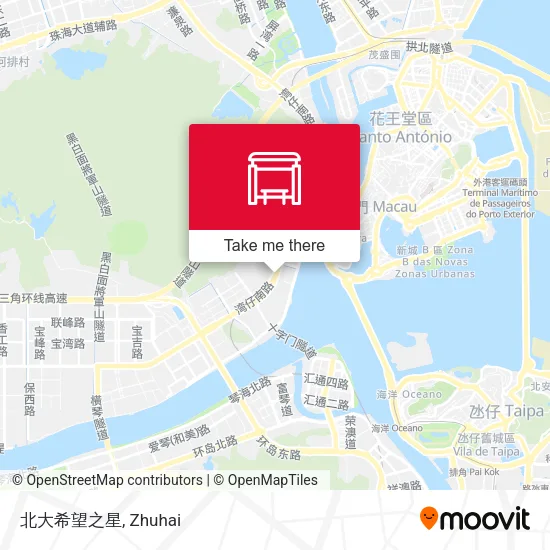 北大希望之星 map