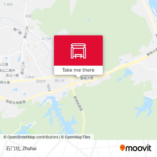 石门坑 map