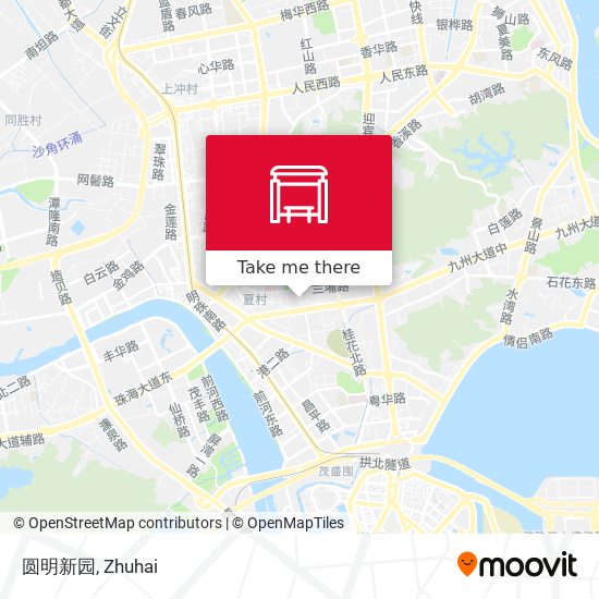 圆明新园 map