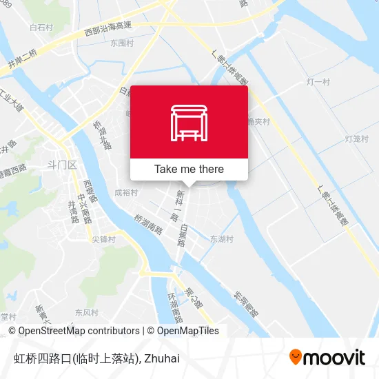虹桥四路口(临时上落站) map
