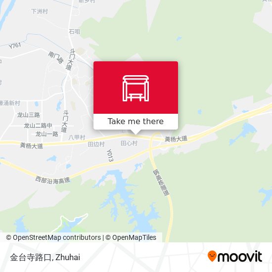 金台寺路口 map