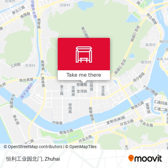 恒利工业园北门 map