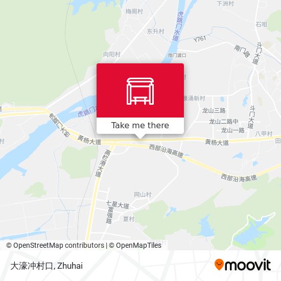 大濠冲村口 map