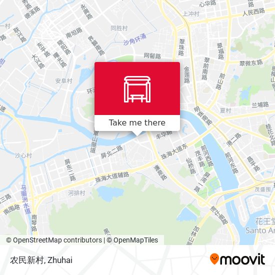 农民新村 map