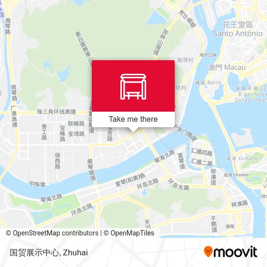 国贸展示中心 map
