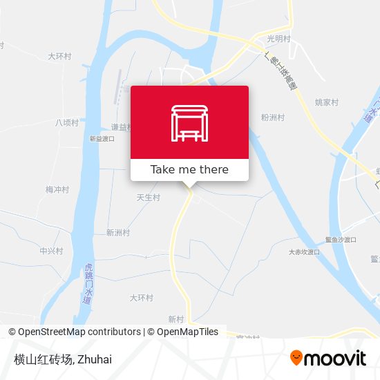 横山红砖场 map