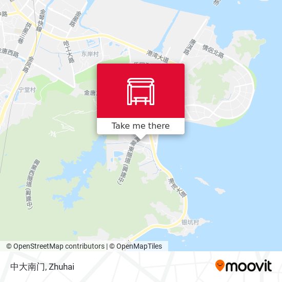 中大南门 map