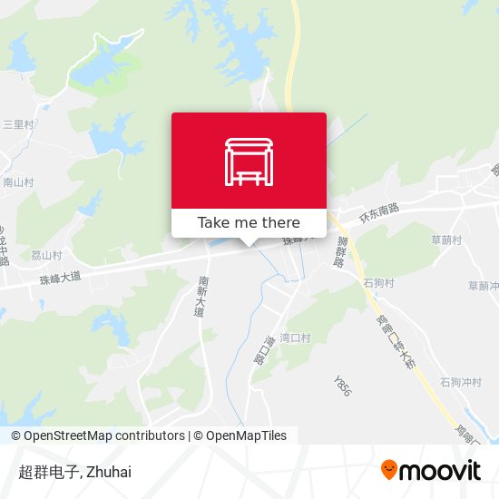 超群电子 map