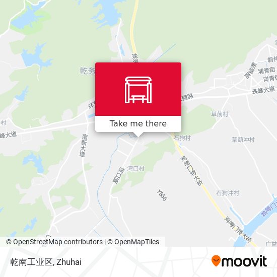 乾南工业区 map