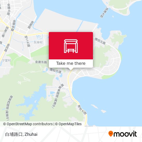 白埔路口 map