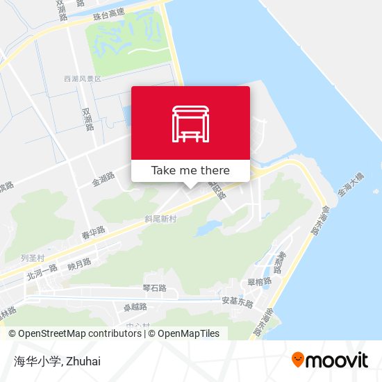 海华小学 map
