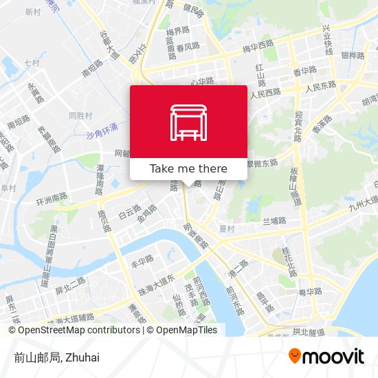 前山邮局 map