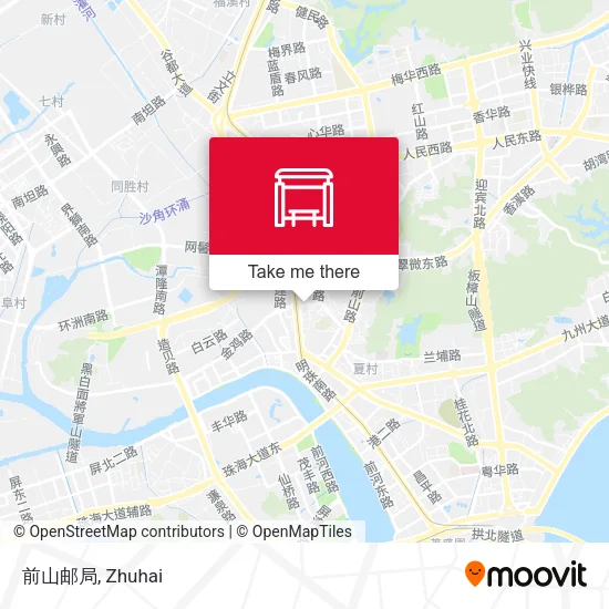 前山邮局 map