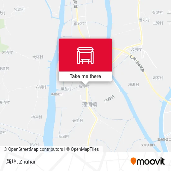 新埠 map