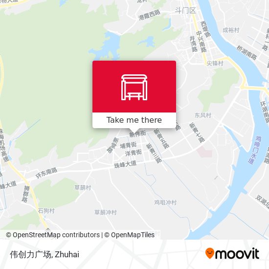 伟创力广场 map