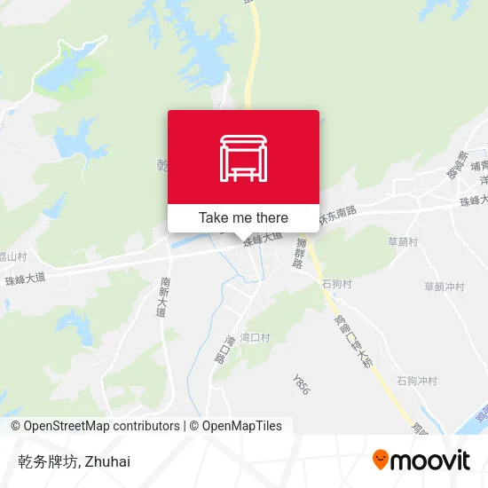 乾务牌坊 map