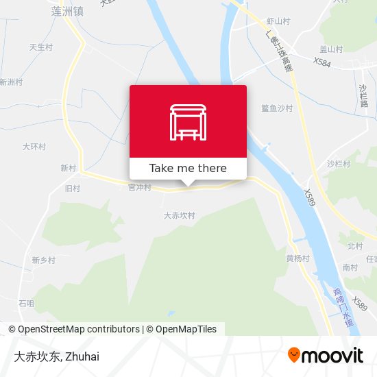 大赤坎东 map